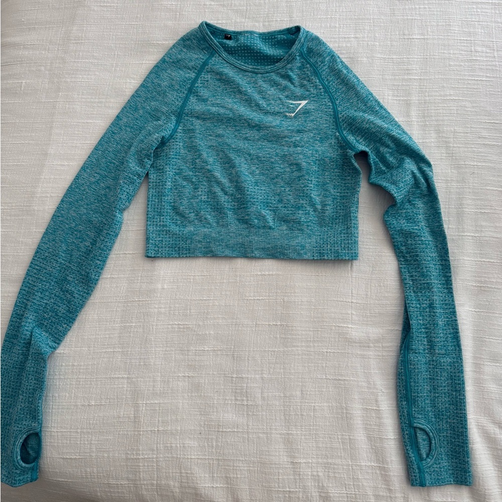 Gymshark Vital Seamless Long Sleeve Crop Top
